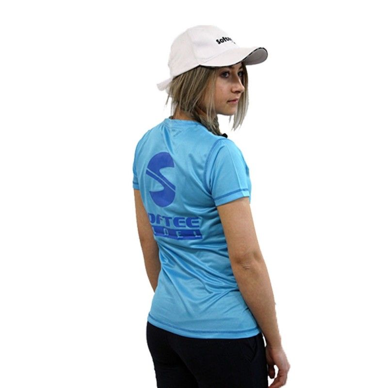 Maglietta Softee Padel Zero Donna Azzurro | Ofertas de padel