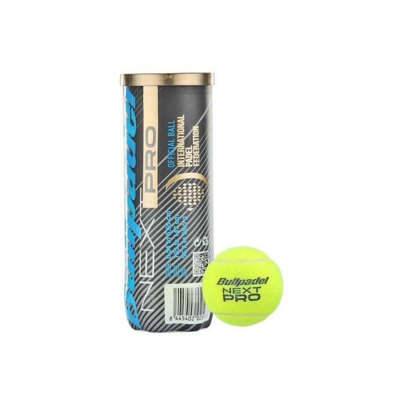 3 balls can from padel Bullpadel Fip Next Pro |Padel offers