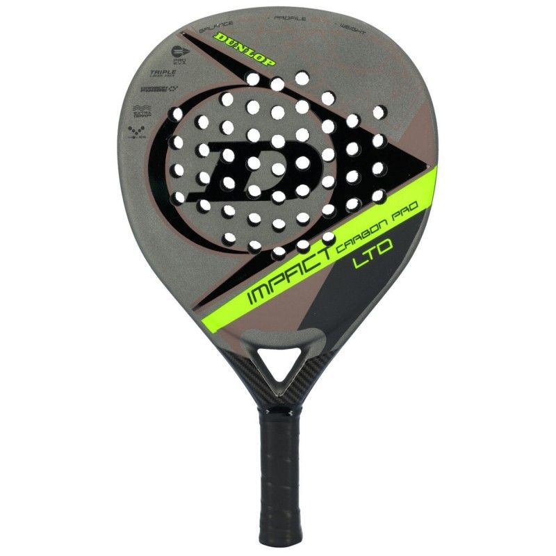 Dunlop Impact Carbon Pro LTD Amarilla | Ofertas de pádel