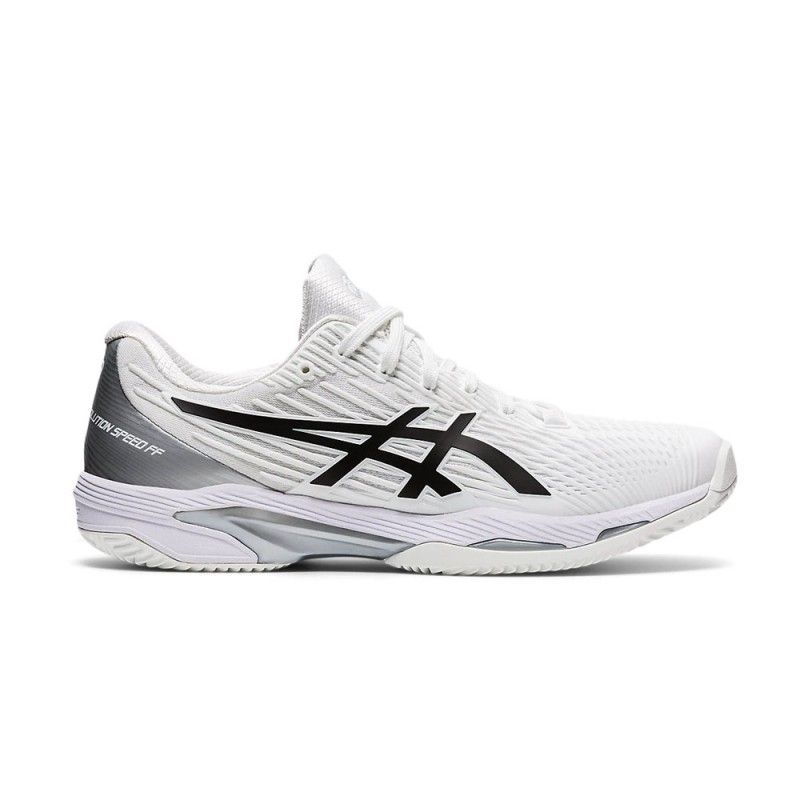 Asics Solution Speed Ff 2 Clay White Black 11041a187 100 |Padel offers