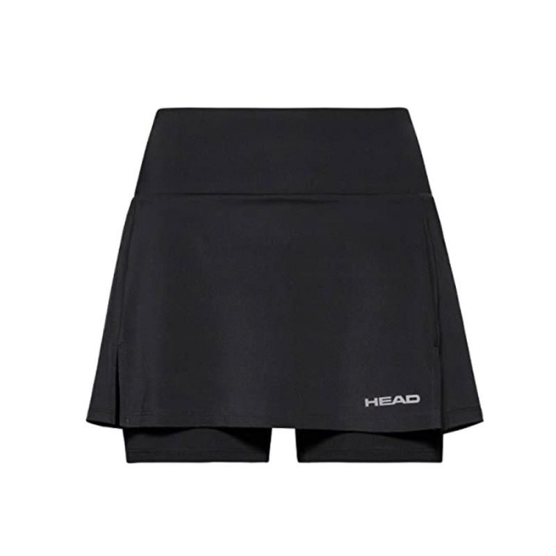 Skort Head Club Basic Black Women's |Padel offers