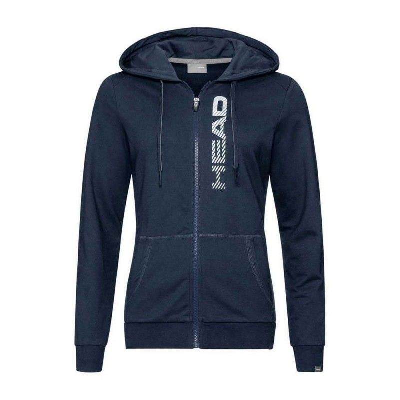 Sweatshirt Head Club Greta Fz Navy Branco Feminino | Ofertas de padel