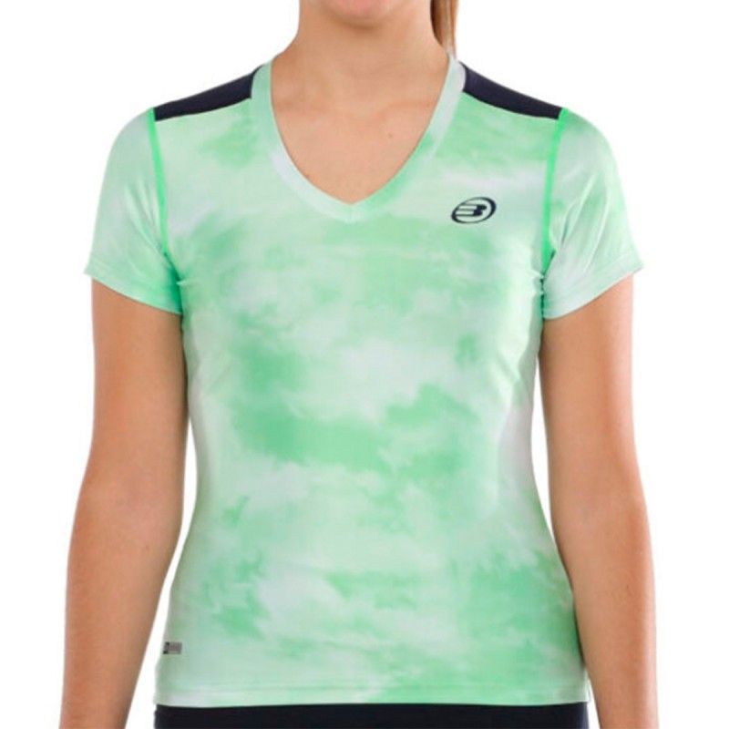 T-shirt Bullpadel Eustas Acid Green Mulher | Ofertas de padel