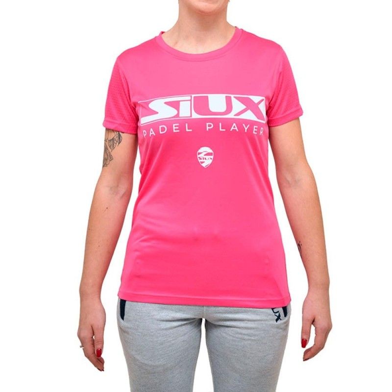T-shirt Siux Eclipse Fuchsia Women's |Padel offers