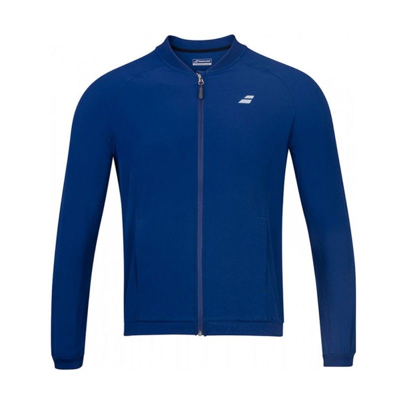 Sweatshirt Babolat Play Navy Blue Mulher | Ofertas de padel