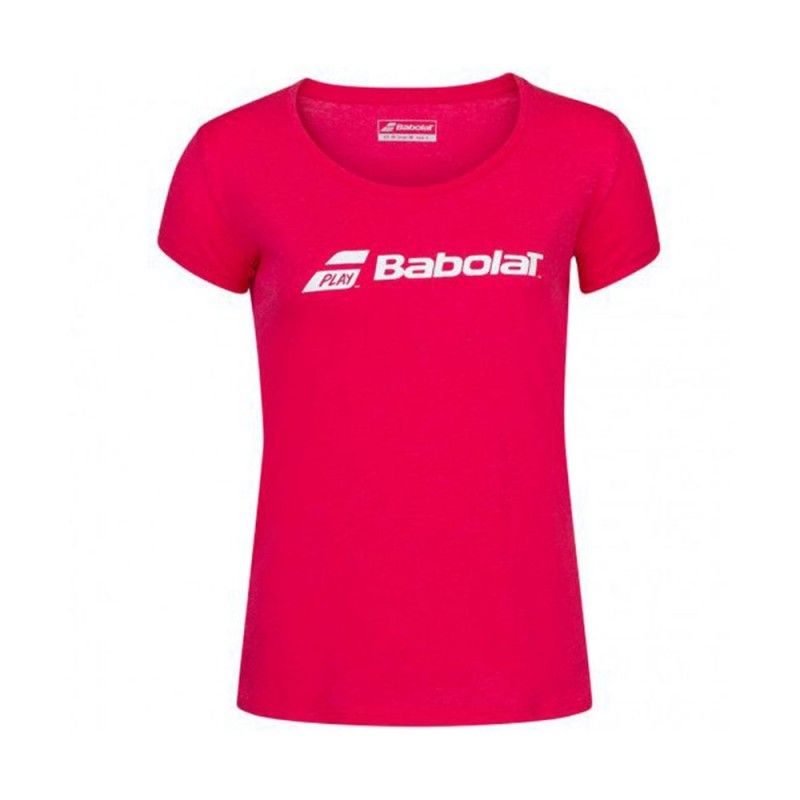 T-shirt Babolat Exercício Rosa Mulher | Ofertas de padel