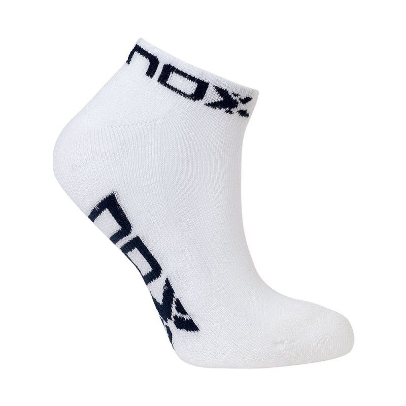 Calzini Nox Calzini alla caviglia Bianco Blu Donna | Ofertas de padel