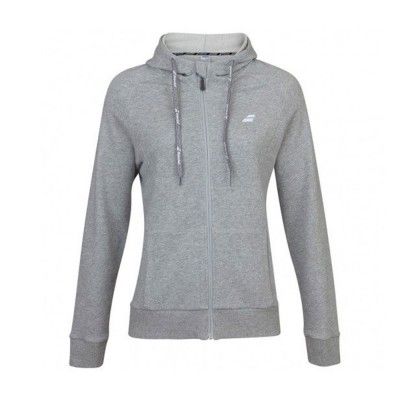 Sudadera Babolat Exercise Hood Gris Mujer