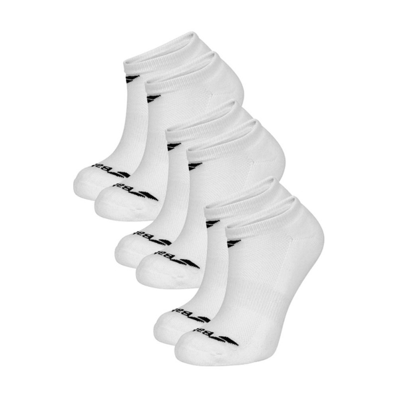 Babolat Calzino Invisibile 3pack Junior Bianco | Ofertas de padel