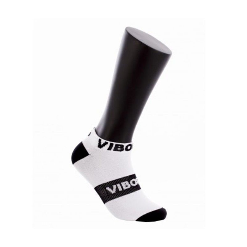 Meias Vibor-A Kait Invisible Branco Preto | Ofertas de padel