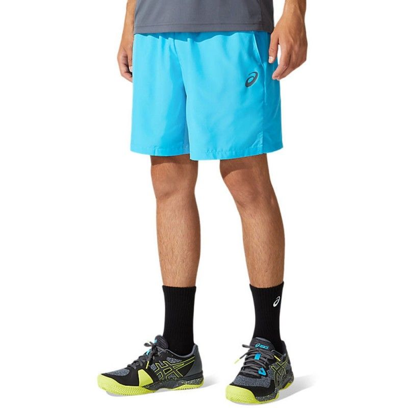 Pantaloncini Padel Asics Padel Blu Acquamarina | Ofertas de padel