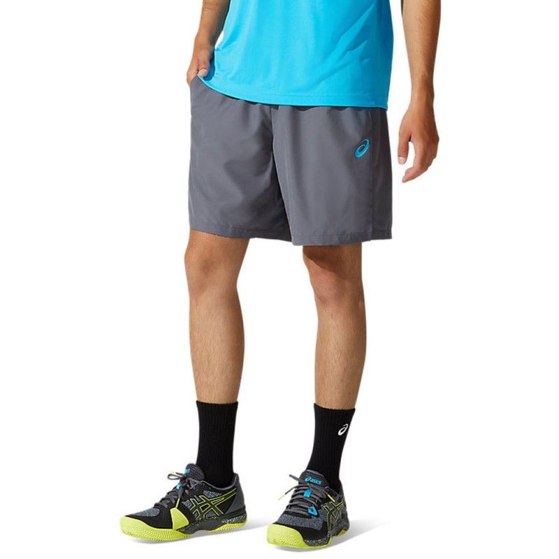 Pantaloncini Padel Asics Padel Grigio | Ofertas de padel