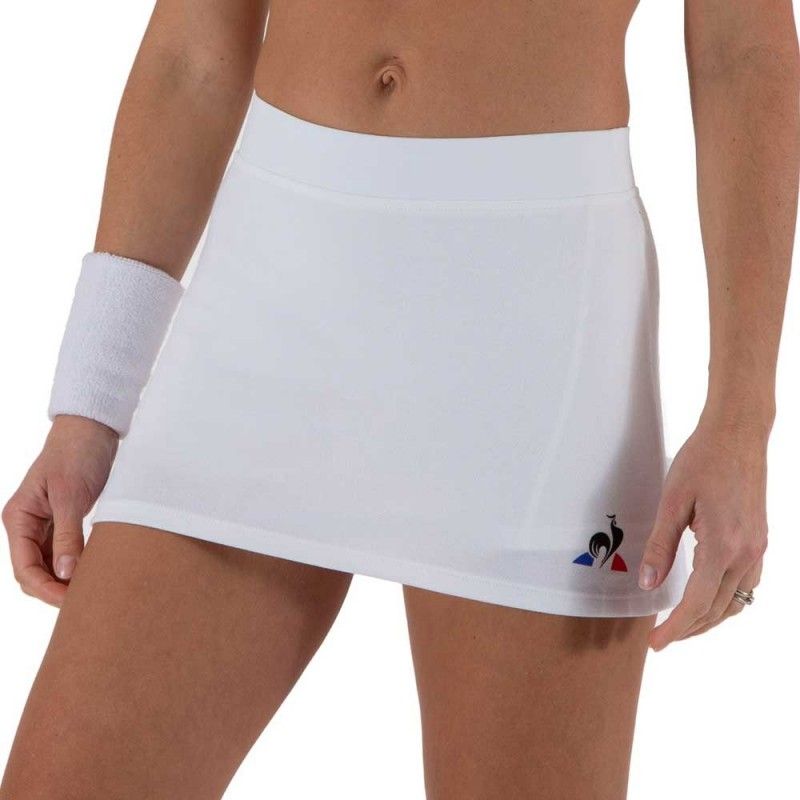 Gonna Le Coq Sportif N2 Skorts Donna Bianco | Ofertas de padel