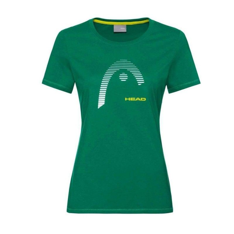 T-shirt Head Club Lara Verde para mulher | Ofertas de padel