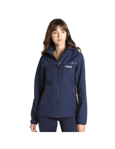 Jacket Nox Softshell Pro Women's Navy Blue |Padel offers