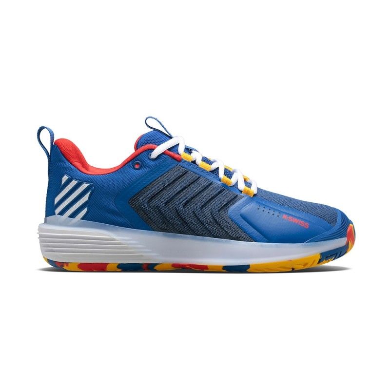 Kswiss Ultrashot 3 All Court Azul Rojo | Ofertas de pádel