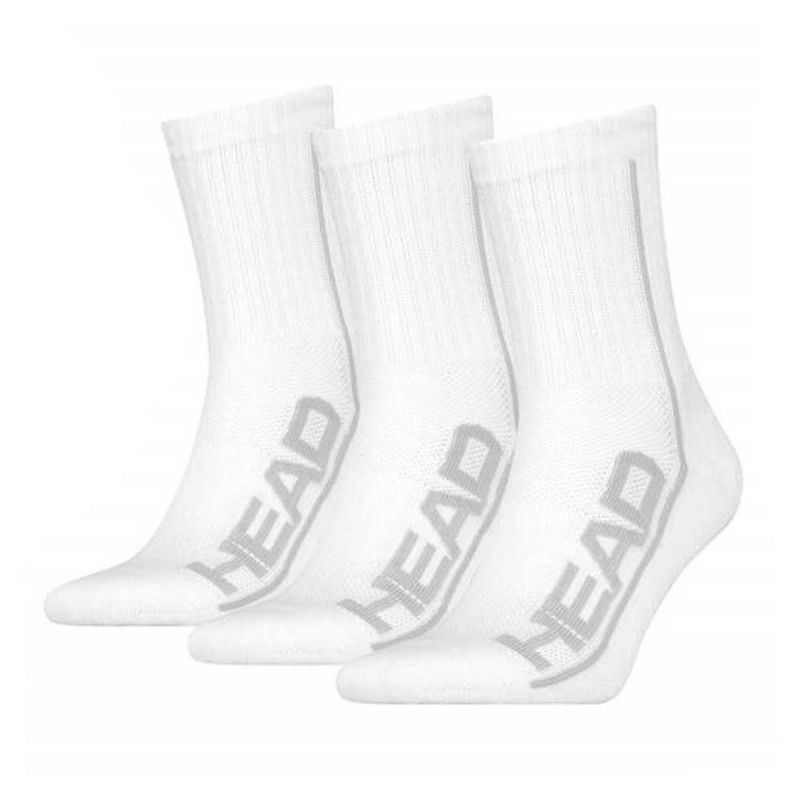 Meias Head Performance Branco | Ofertas de padel