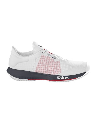 Wilson Kaos Swift Clay Blanco Rojo | Ofertas de pádel