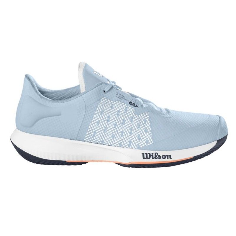 Wilson Kaos Swift Argilla Blu Bianco Donna | Ofertas de padel