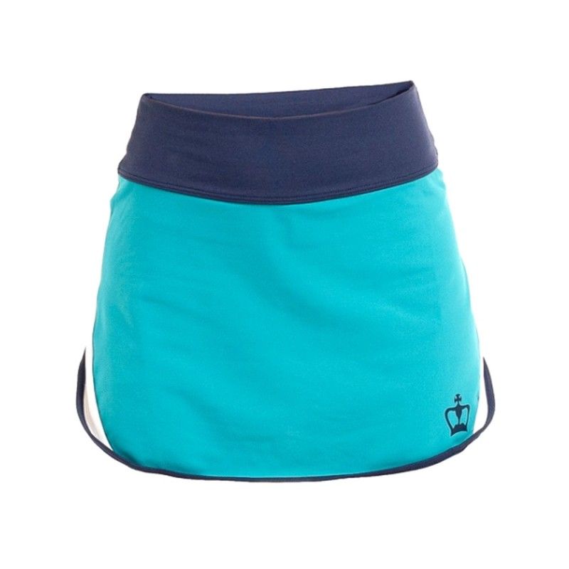 Gonna Black Crown Tallin Blu Verde Donna | Ofertas de padel