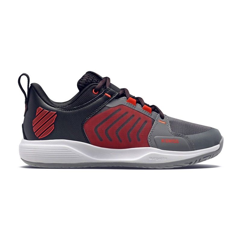 Kswiss Ultrashot Team All Court Grey Black 07395052 |Padel offers