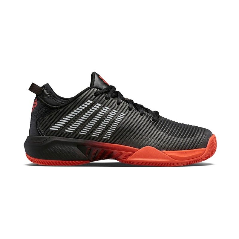 Kswiss Hypercourt Supreme Hb Preto Laranja 06617061 | Ofertas de padel