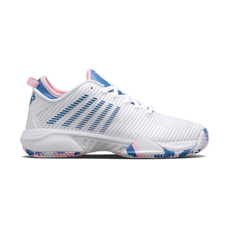 Kswiss Hypercourt Supreme Hb Blanco Azul Mujer | Ofertas de pádel