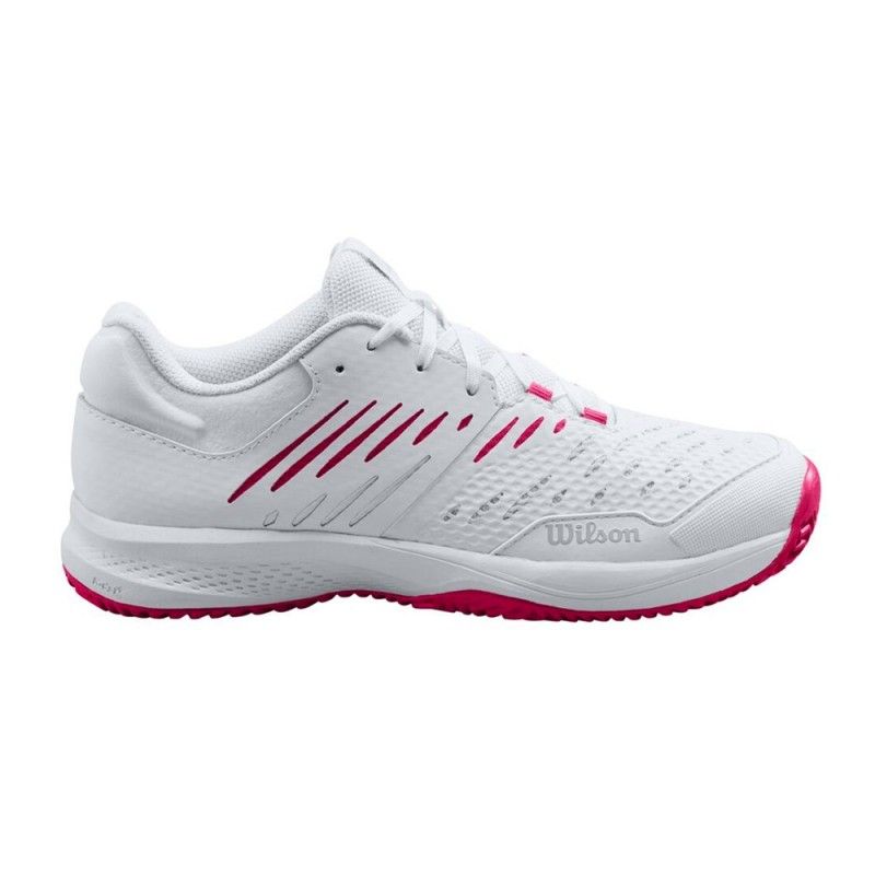 Wilson Kaos Comp 3 Bianco Rosa Donna | Ofertas de padel