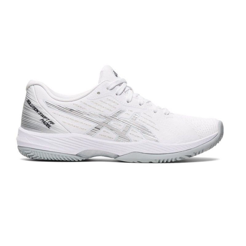 Asics Solução Swift Ff Padel Feminino Branco Prata 1042a204 100 | Ofertas de padel