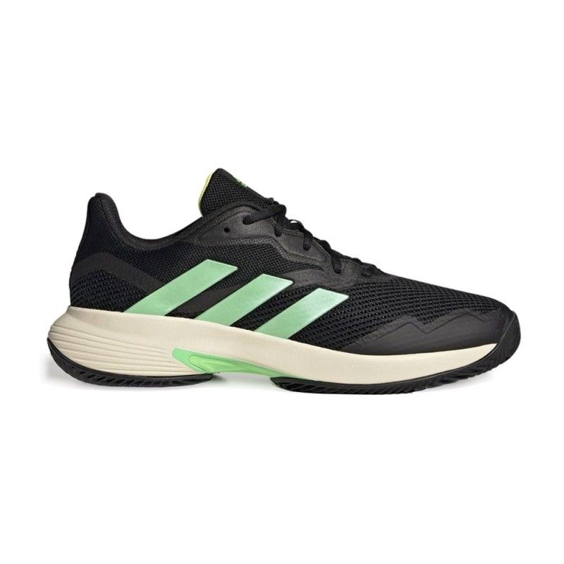 Adidas Courtjam Control Argilla Nero Verde Gw4220 | Ofertas de padel