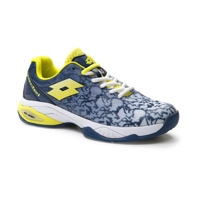 Lotto Superrapida 200 Iii Blue Yellow Women's |Padel offers