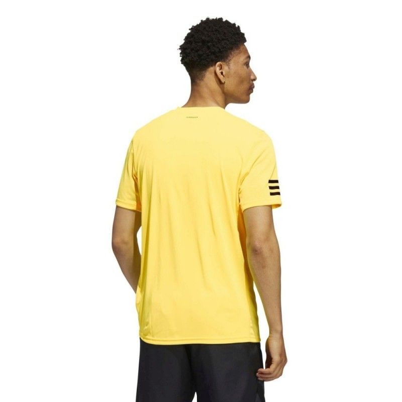 Maglietta Adidas Club Tennis 3-Stripes Giallo | Ofertas de padel