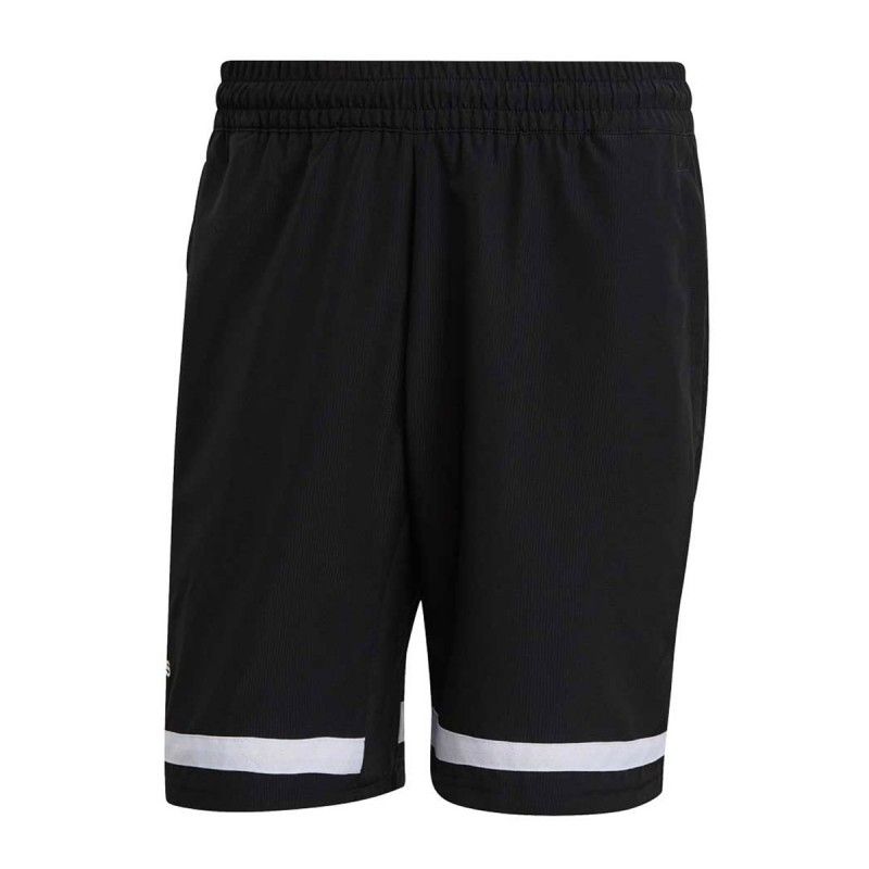 Calções Adidas Clube Preto Branco | Ofertas de padel