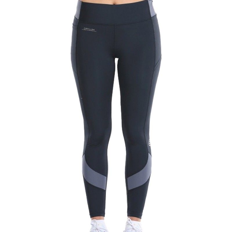 Leggings Bullpadel Ulema azul-marinho para mulher | Ofertas de padel