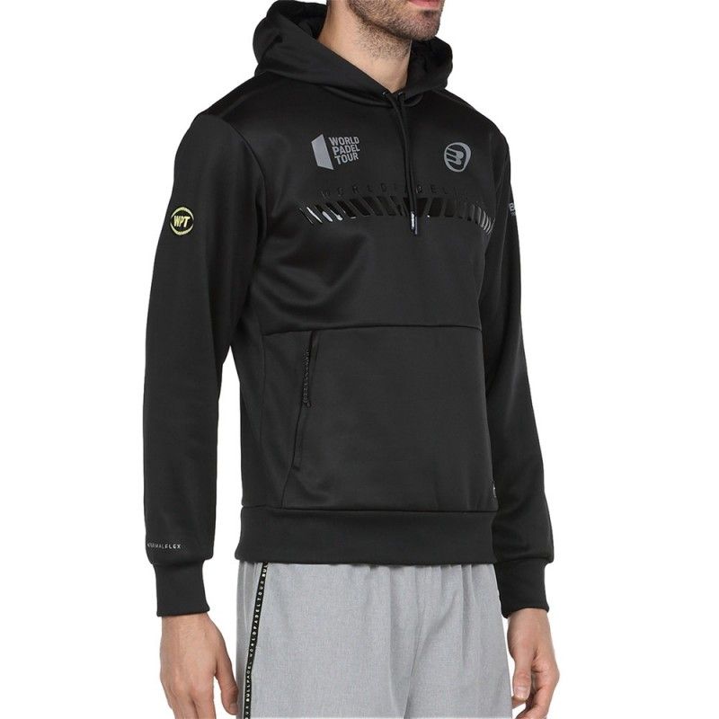 Sweatshirt Bullpadel Long Black |Padel offers