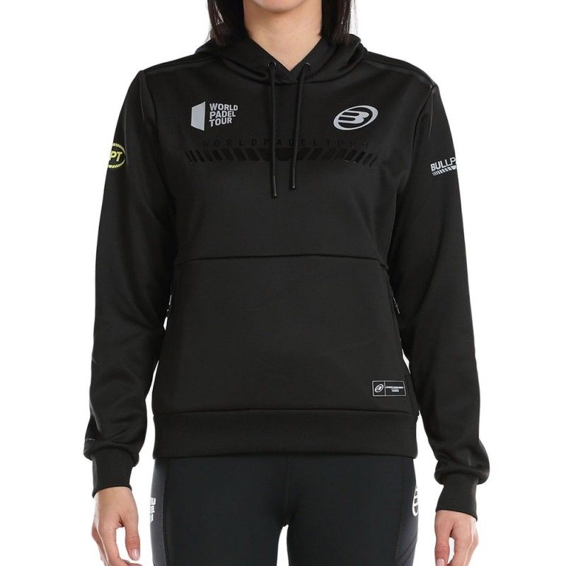 Sweatshirt Bullpadel Esten Preto | Ofertas de padel