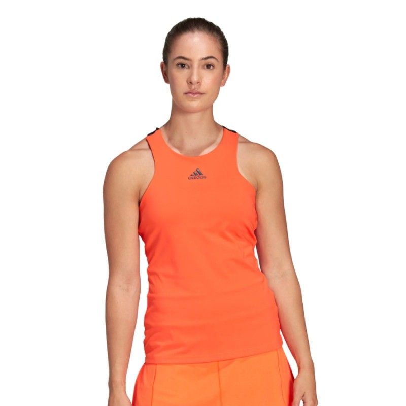 Top de alças Adidas Impact Orange Mulher | Ofertas de padel