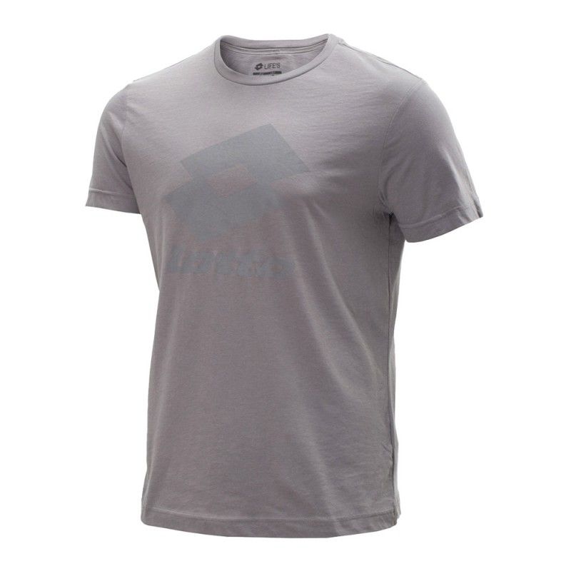 Camiseta Lotto Smart Iv Gris | Ofertas de pádel