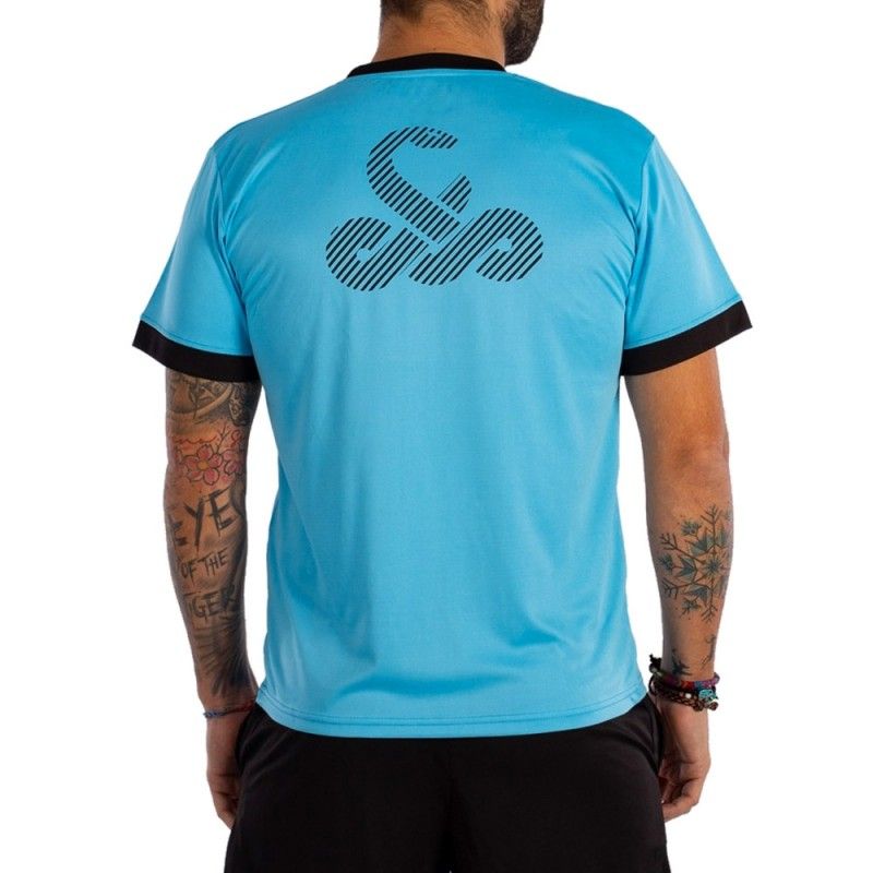 T-shirt Vibor-A Lethal Royal Preto | Ofertas de padel