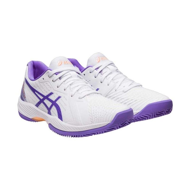 Asics Solution Swift Ff White Purple Women's |Padel offers