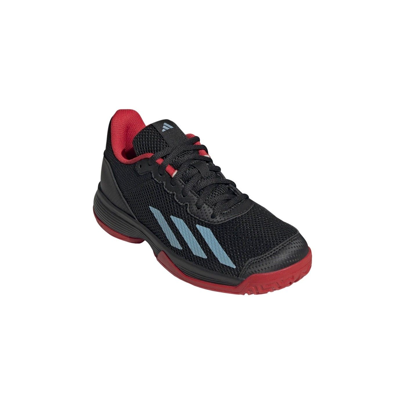 Adidas Courtflash K Black Red Junior Hp9717 | Ofertas De Pádel