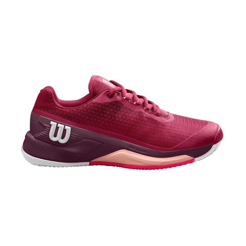 Wilson Rush Pro 4.0 Clay Wine Women's |Padel offers