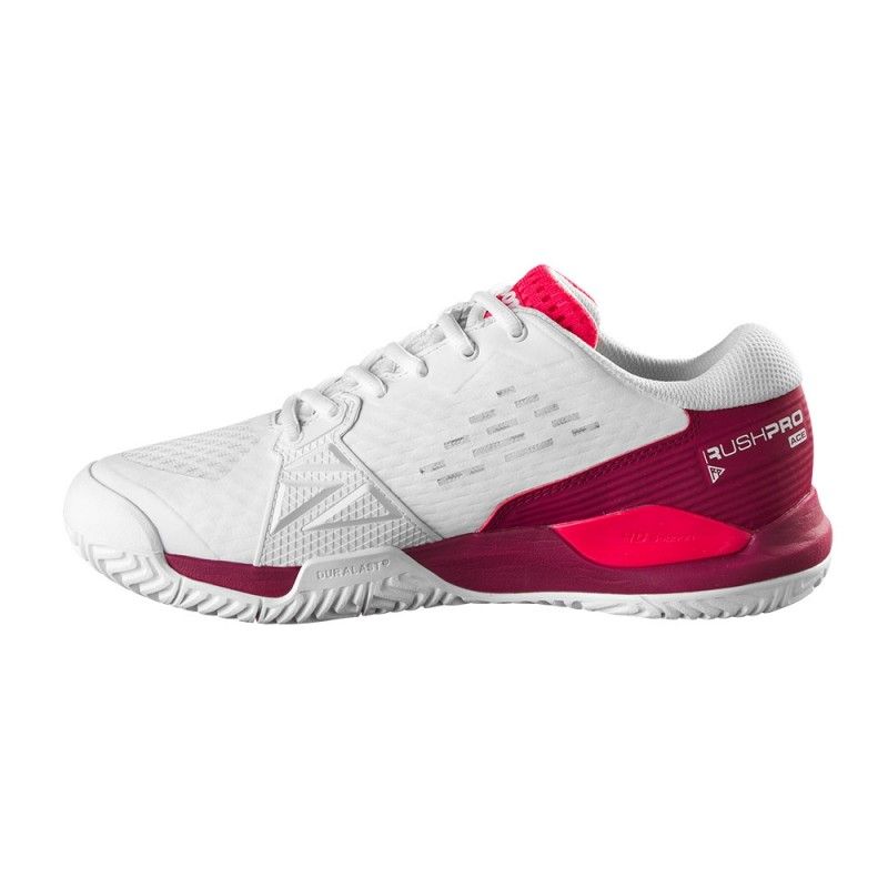 Wilson Rush Pro Ace Bianco Magenta Ragazza Wrs330380 | Ofertas de padel