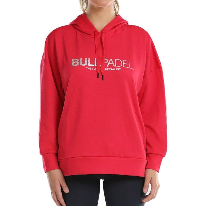 Sweatshirt Bullpadel Ubate Raspberry Woman |Padel offers