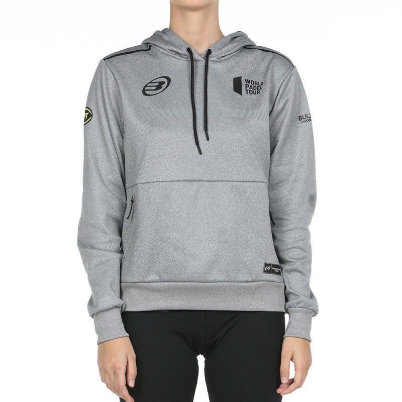 Sweatshirt Bullpadel Leste Cinzento Mulher | Ofertas de padel