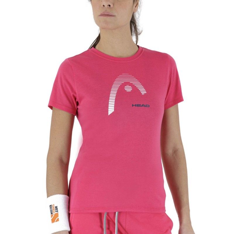 Maglietta Head Club Lara Fucsia Donna | Ofertas de padel