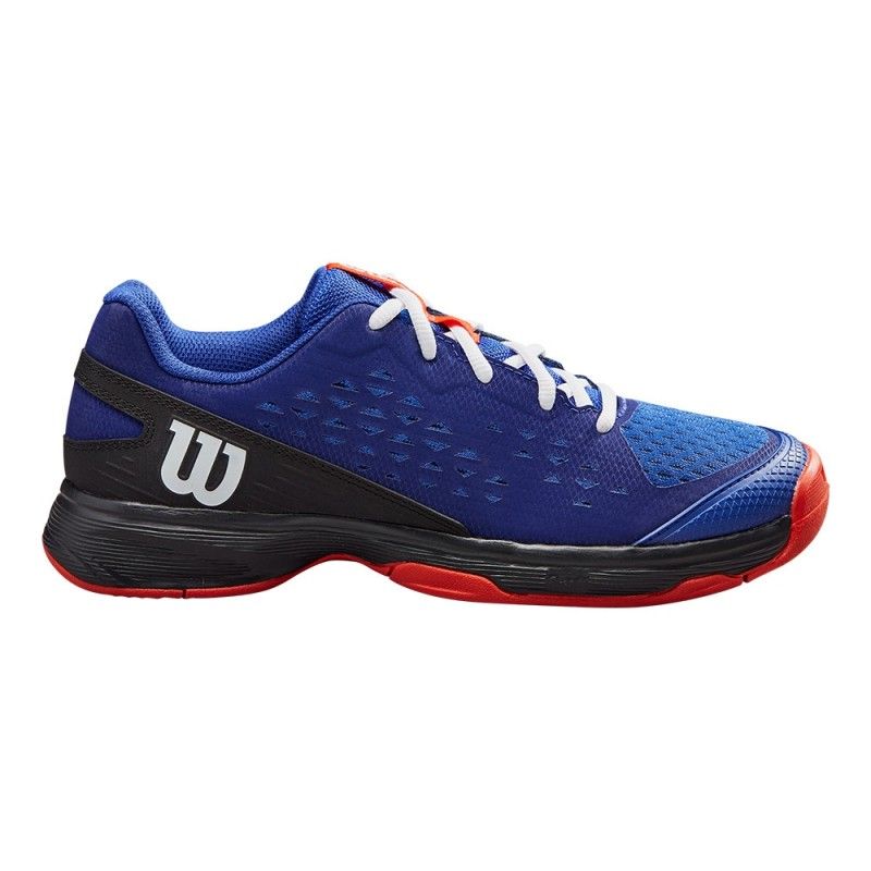 Wilson Rush Pro Azul Vermelho Rapaz | Ofertas de padel