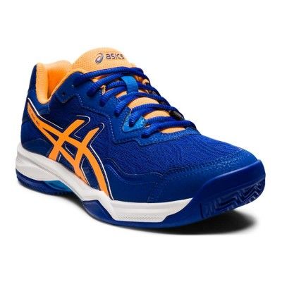 Asics gel padel exclusive 4sg clearance naranja fluor azul e515q 3043