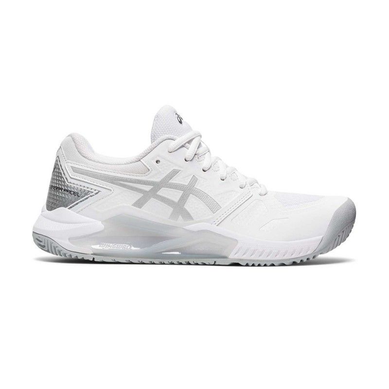 Asics Gel-Challenger 13 Padel White & Silver Women's 1042a205-100 | Ofertas de padel