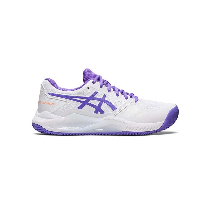 Asics Gel-Challenger 13 Clay Donna Bianco e Viola 1042a165-104 | Ofertas de padel